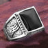 2021 Square Black Hero Ring: Stylish, Durable Men&