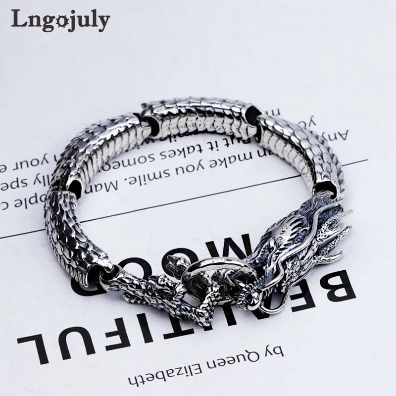 Men Bracelet Fine Jewelry 100% 925 Sterling Silver Bracelet.