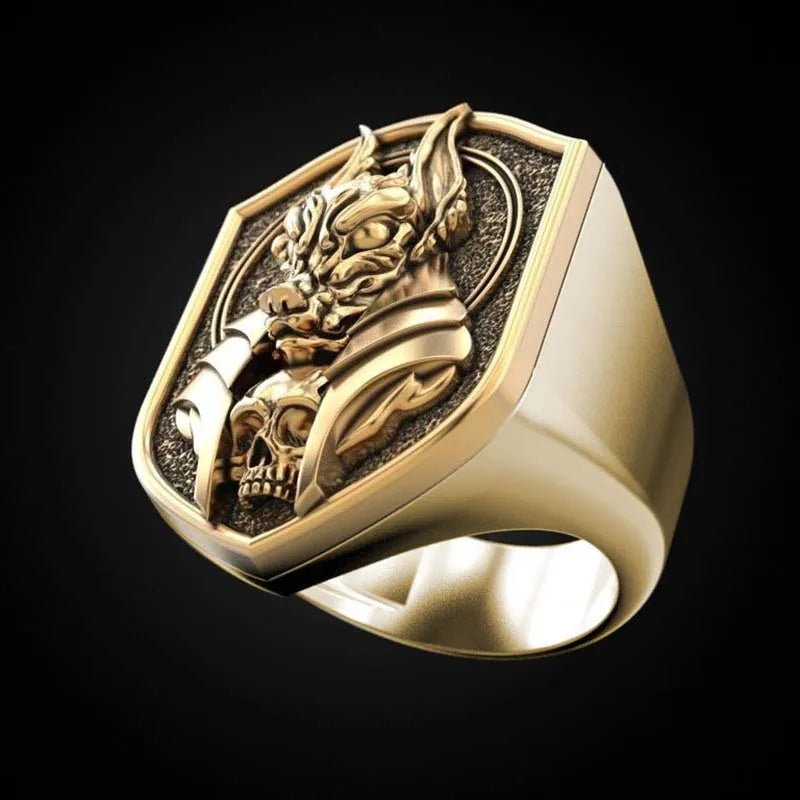 New 2020 The ring of Anubis The Egyptian God of death