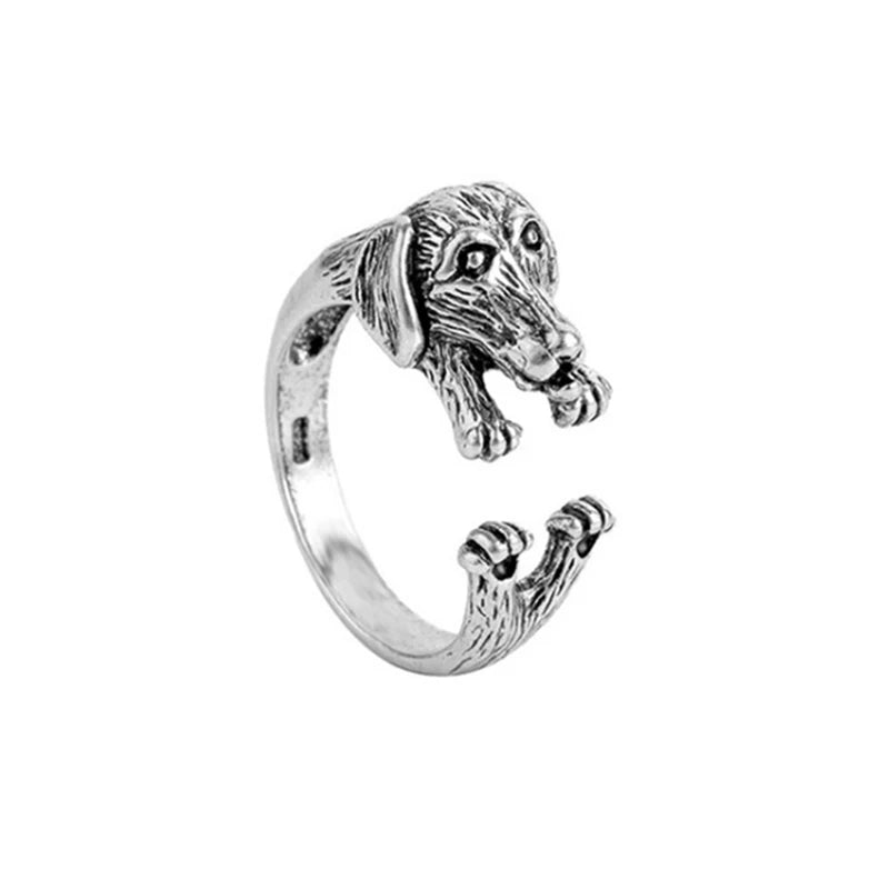 Cute Cat and Dog Pet Rabbit Ring.