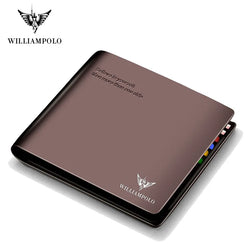 WILLIAMPOLO Bargains Men Male Wallet Vintage Casual Style Wallet Card Holders Multi Pockets Purse For Men PL171321