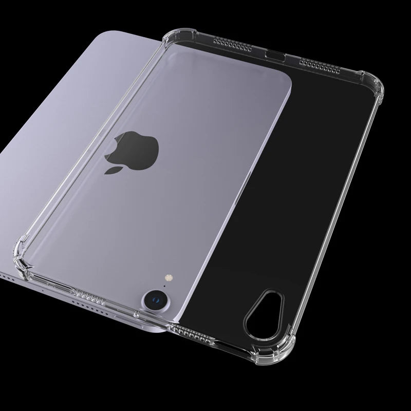 Transparent Silicone Case for iPad Mini 6 Cover Shockproof