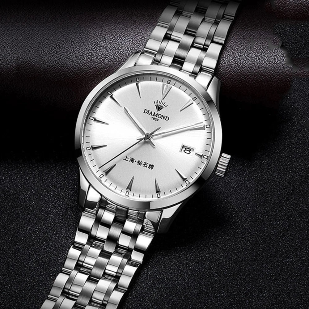 Shanghai Diamond Watch Automatic Mechanical Wristwatches.