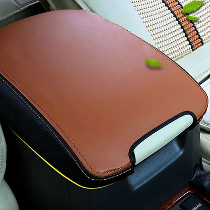 Soft Genuine Leather Car Armrest Box Cover Interior Accessories for Toyota Land Cruiser Prado 150 2010 - 2020 Products