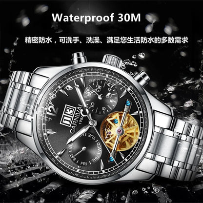 Carnival tourbillon automatic mechanical watch for men