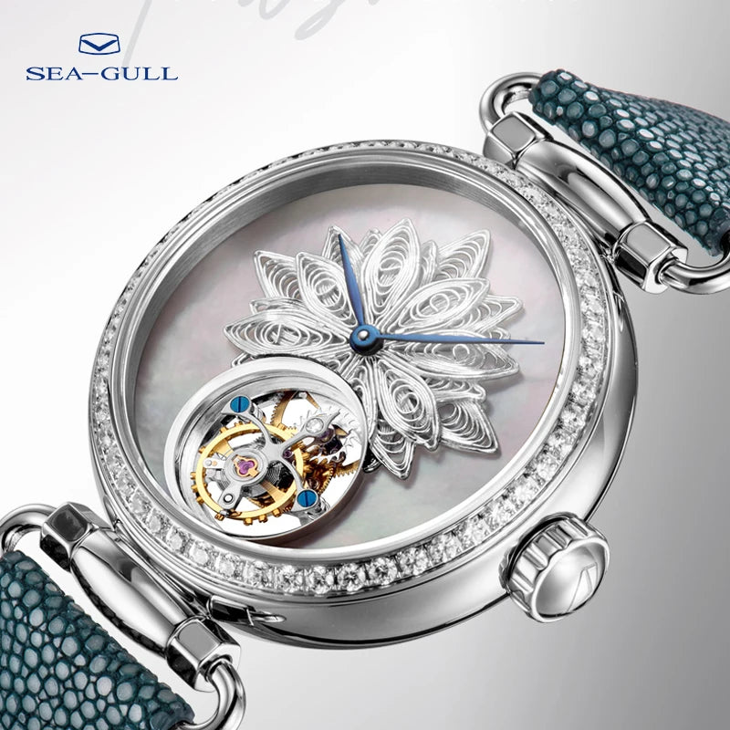 Seagull tourbillon mechanical watch luxury brand