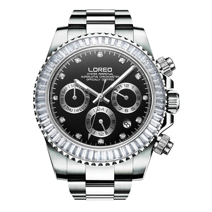 Genuine 200M Waterproof LOREO Brand Men Automatic.