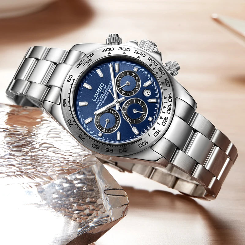 LOREO 2021 New Ceramic Bezel Automatic Watch.