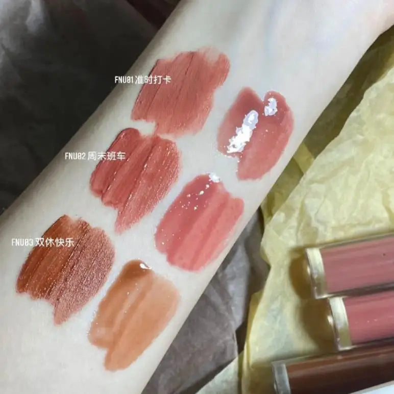 &amp;nbsp;Double-Headed Two Effect Lip Glaze