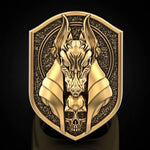 New 2020 The ring of Anubis The Egyptian God of death