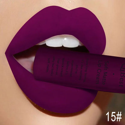 Matte Liquid Lipstick Waterproof Long Lasting.