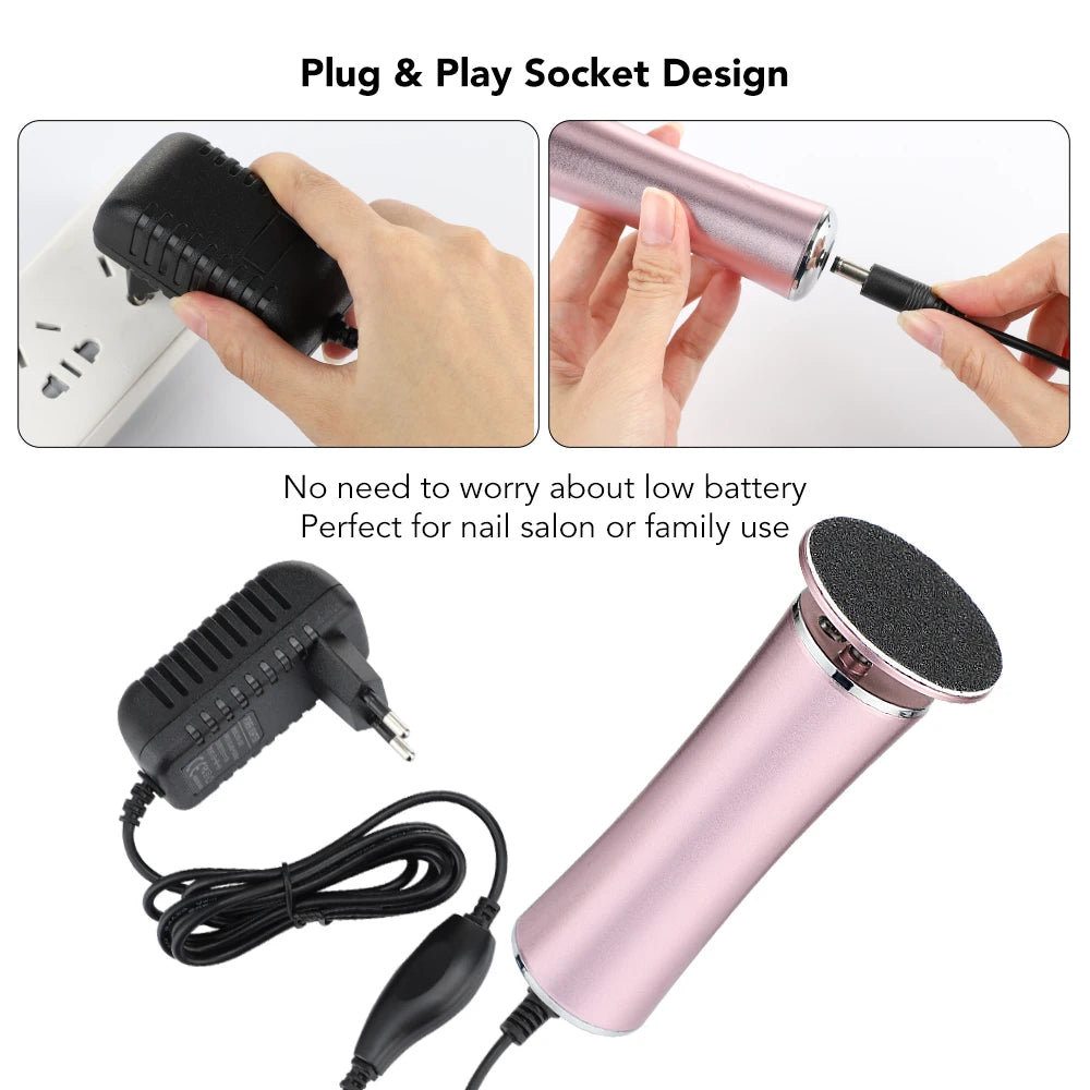 Transform Your Feet with the Electric Grinding Pedicure Tool!