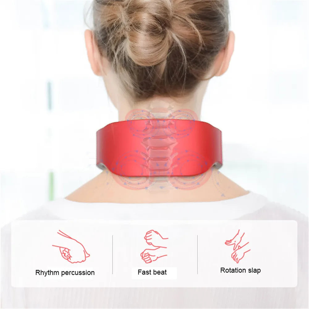 Smart Electric Neck and Shoulder Pulse Massager.