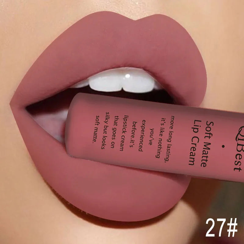 Matte Liquid Lipstick Waterproof Long Lasting.