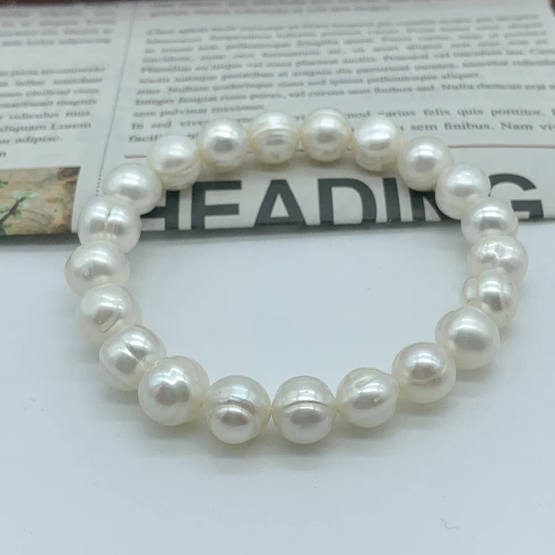 Product Description and Features for Natural Freshwater Pearl Bracelet