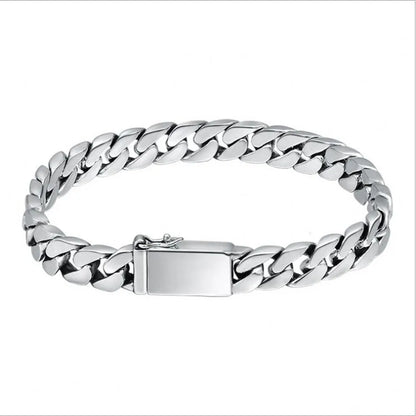 Silver Jewelry Fashion Style Men and Women Bracelet