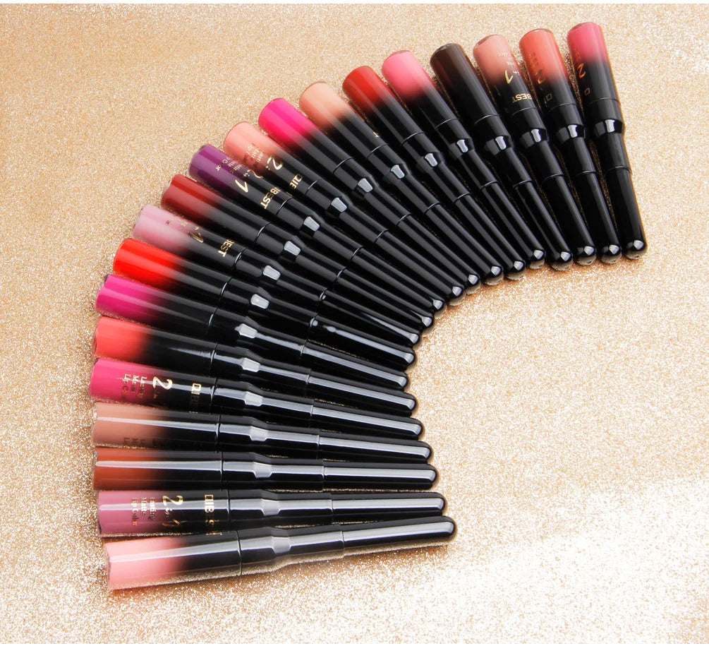 ON SALE - Double Head Lipgloss Plus Lip Liner.