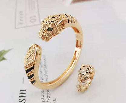 Donia Jewelry Fashion luxury leopard Bracelet micro inlaid AAA zirconium Bracelet women&