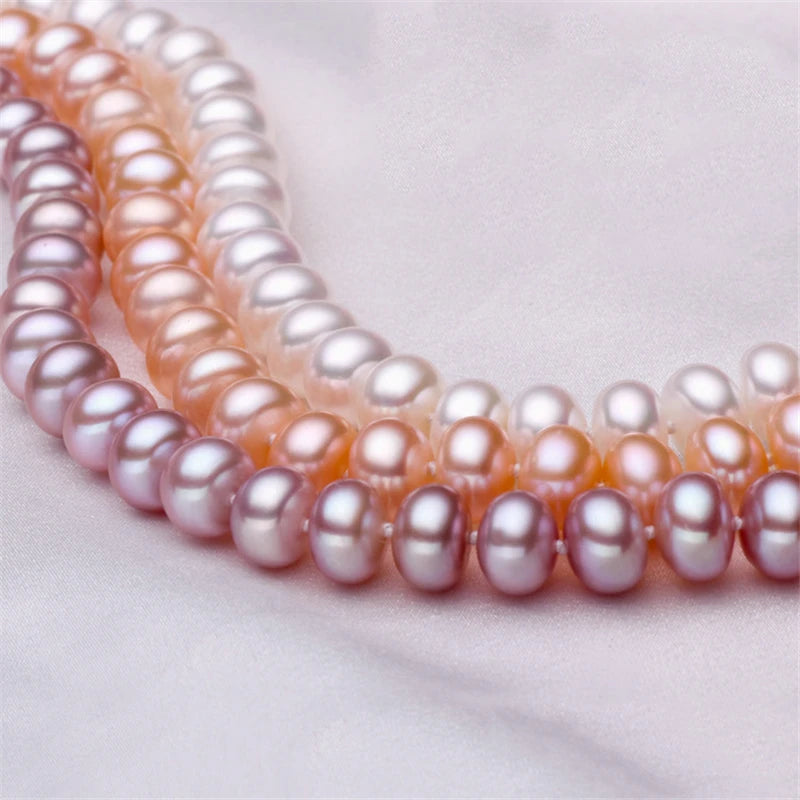 Elegant freshwater pearl choker for women.