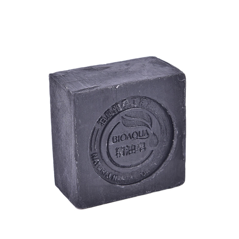 Natural Organic Essential Black Bamboo Oil Soap.