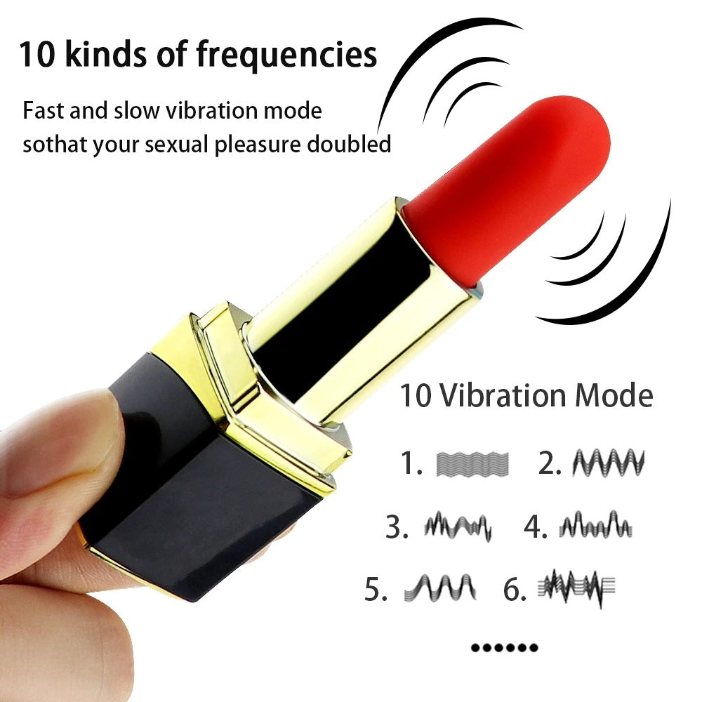 Magnetic Suction Charging Lipstick Vibrating Egg