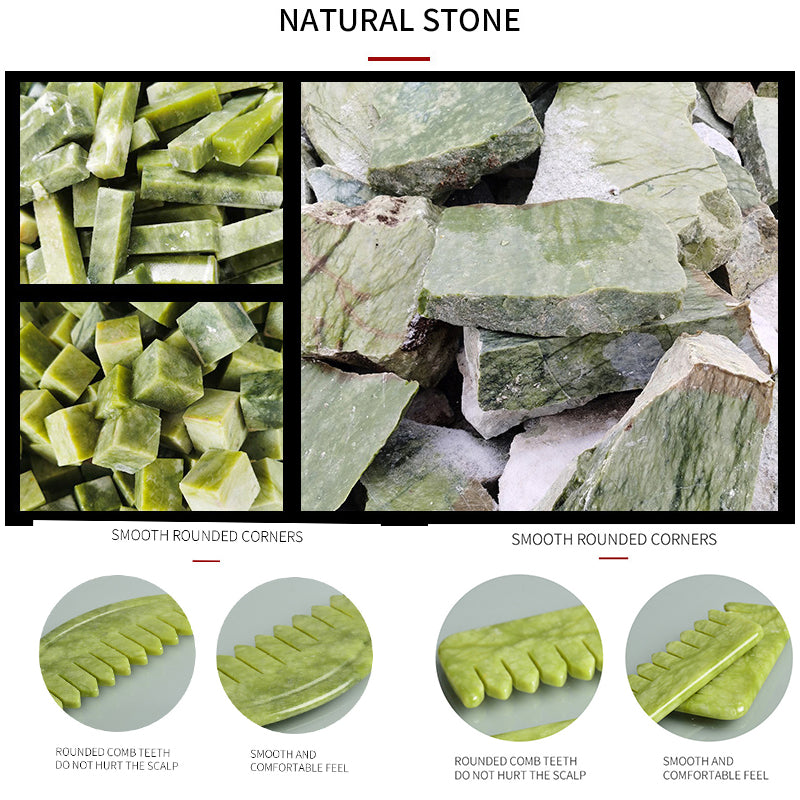 Natural Stone Massager Tools Guasha Board.