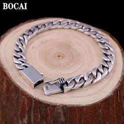 Silver Jewelry Accessories Simple Couple unisex Bracelet.