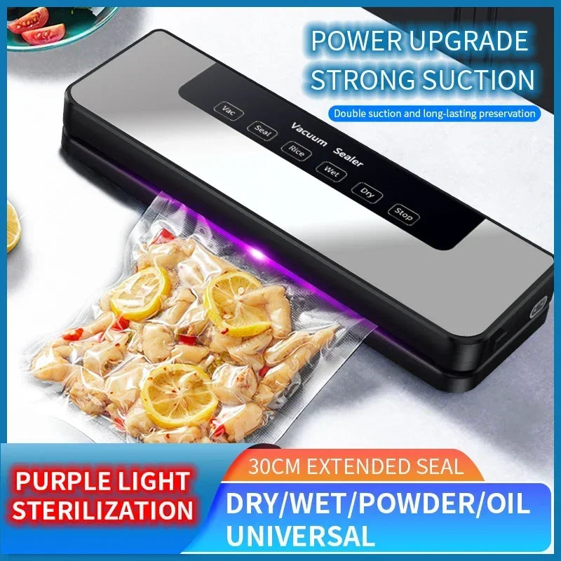 Electric Vacuum Sealer Packaging Machine Kitchen.