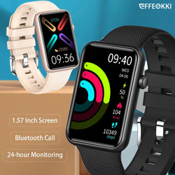 EFFEOKKI Health Bracelet Health Smart Band Pro Men Women BT Call 1.57" Smart Wristwatch Health Monitoring IP67 Waterproof