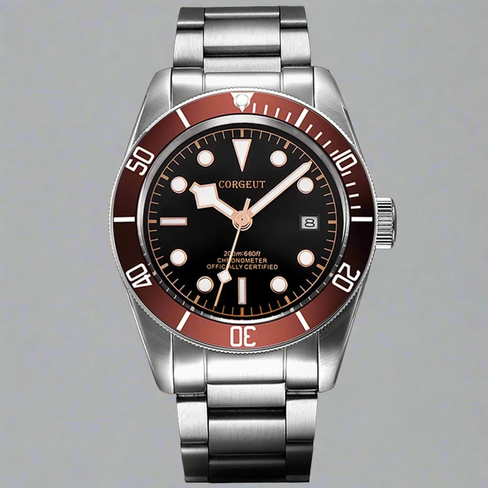 High Grade Steel Luxury Business Men's Watch.