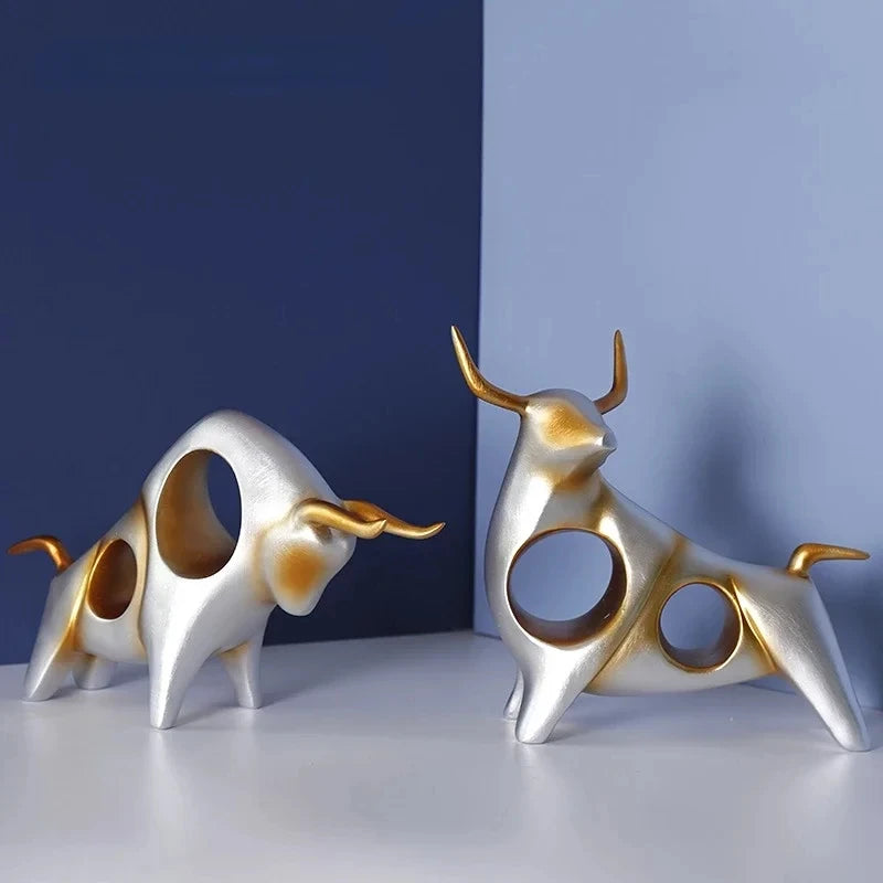 European Creative Animal Sculpture Abstract Simulation.