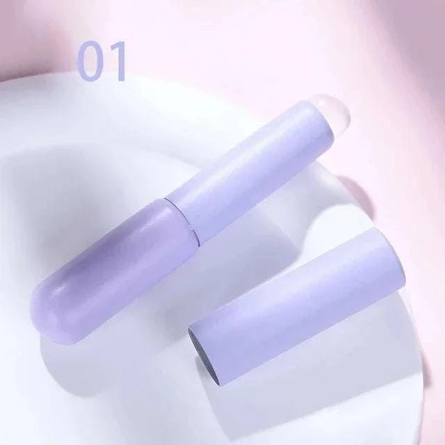 Upgrade Silicone Lip Brush With Cover 3pcs Angled Concealer