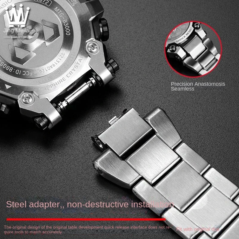 Casio G-SHOCK MTG Steel Strap.