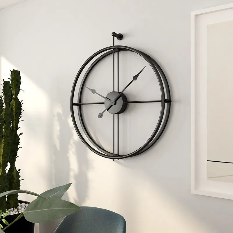 Wall Clock Modern Design Large Mute Clocks.