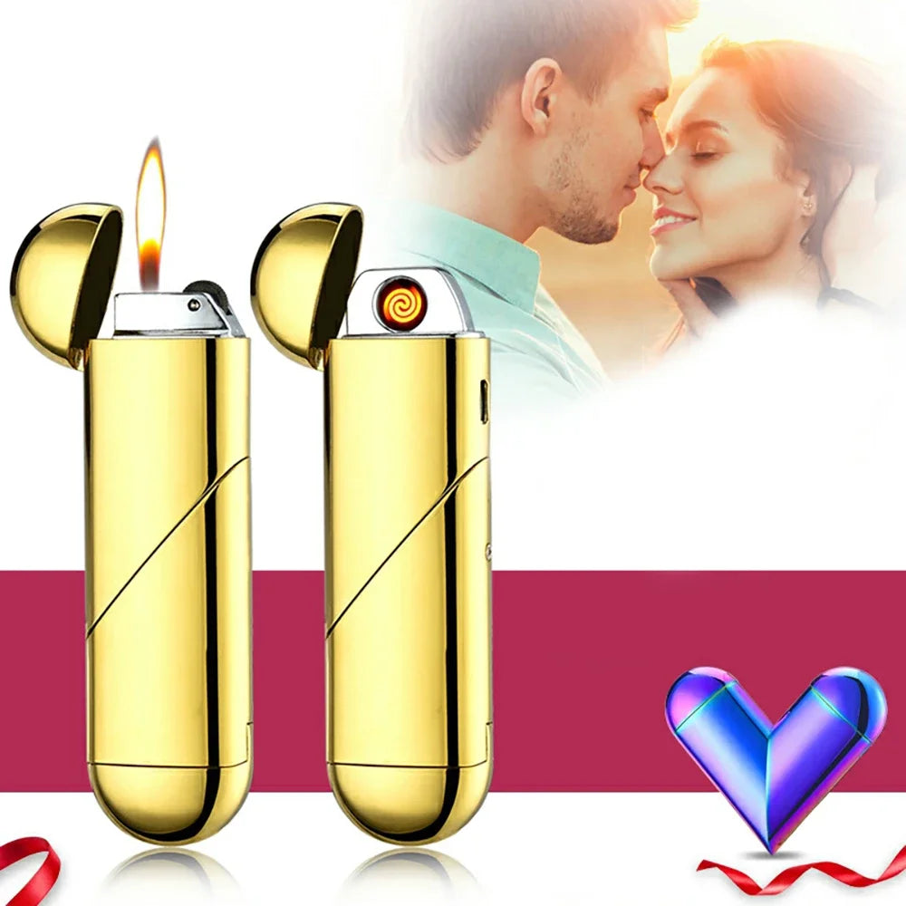 Personalized Love shaped Gas Electric USB Electronic.