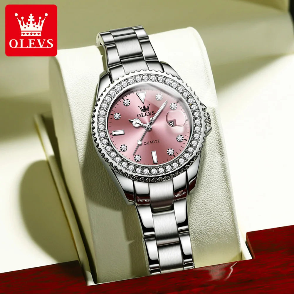 OLEVS Luxury Quartz Women's Watch.