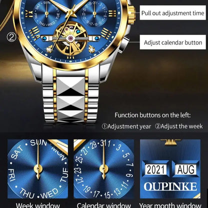 OUPINKE Original Automatic Mechanical Watch for Men