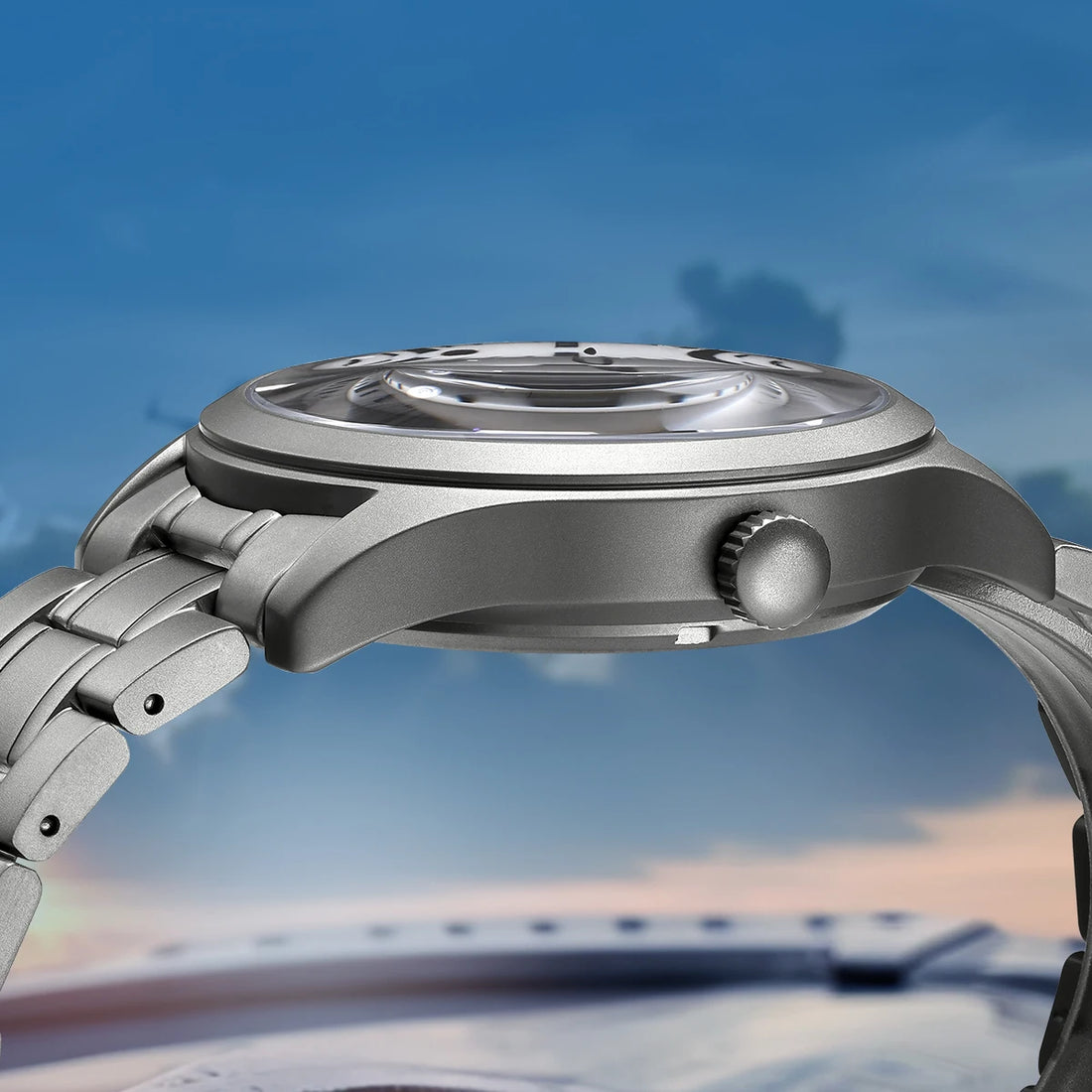 BERNY Titanium Mechanical Watch for Men.