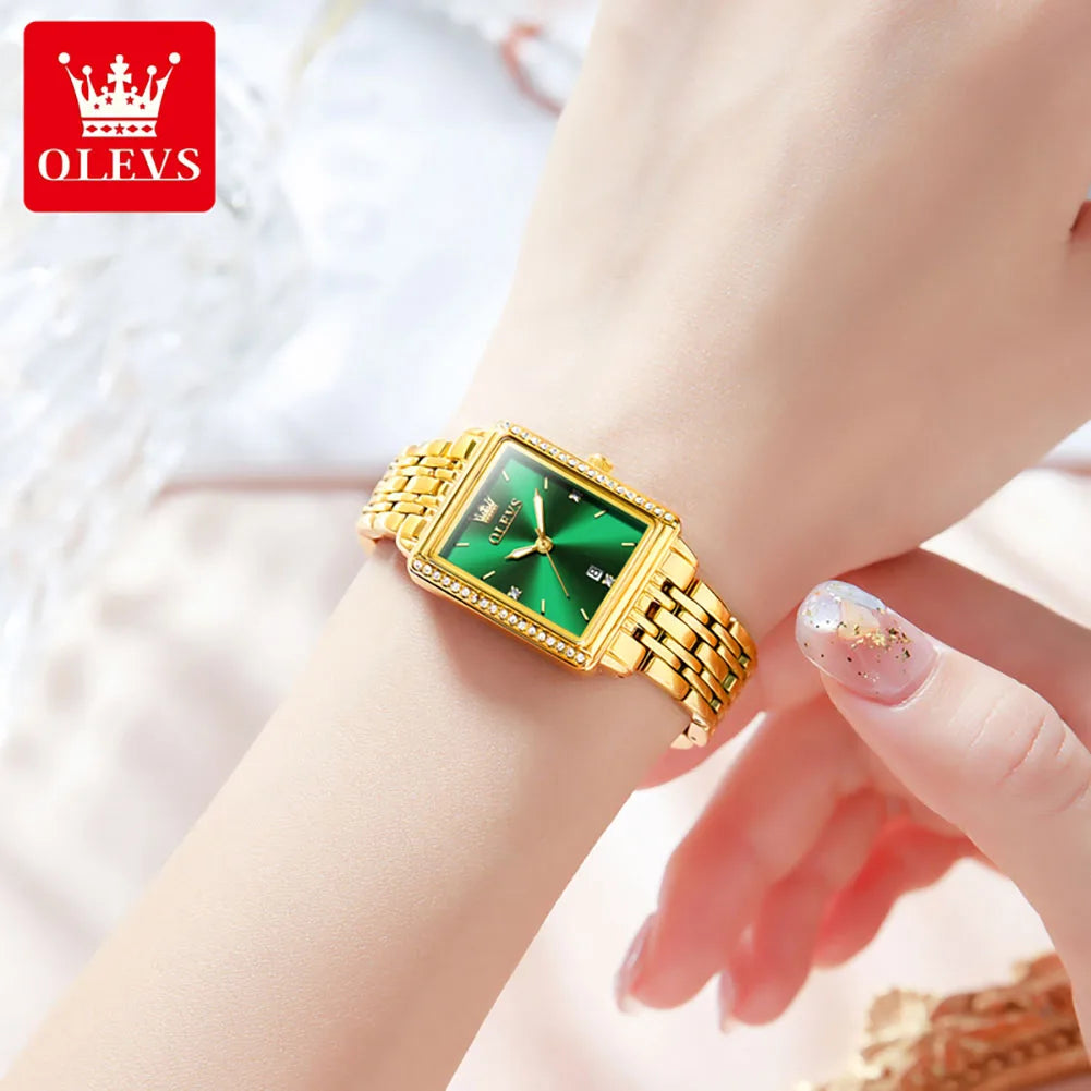 OLEVS Ladies Watch For Women Luxury Waterproof.