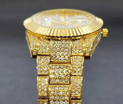 Bracelet Party Jewelry Watch For Male Gold Watches.