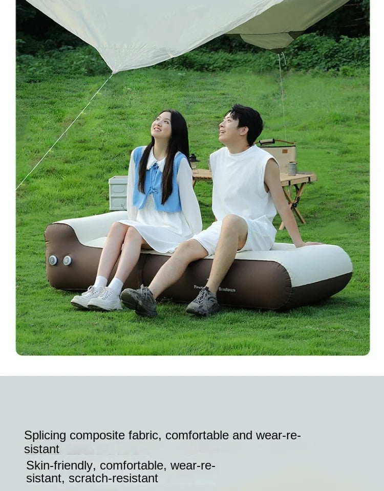 One Button Automatic Inflation Deflation Sleep Bed Inflatable Bed Outdoor Camping Inflatable Mattress Thickened Pillow