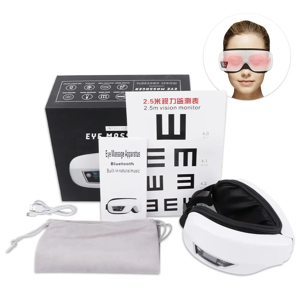 The Eye Massager 6D Smart Vibration Bluetooth.