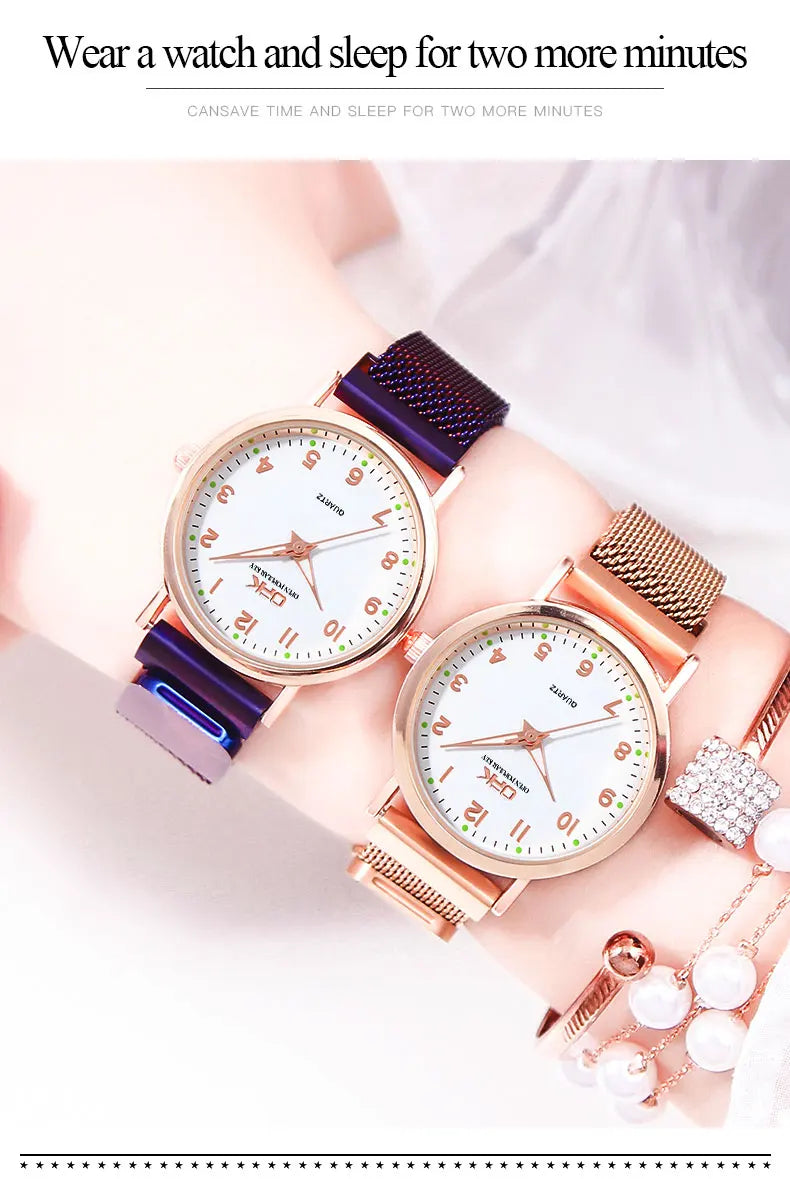 OPK Elegant Woman Watch Waterproof Fashion Quartz Ladies Wristwatches Luminous Luxury Classics Women&