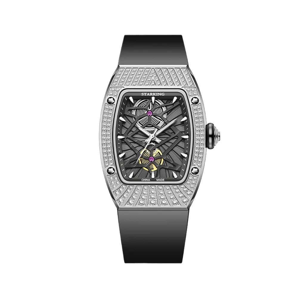 STARKING Luxury Gemini Diamond-Encrusted Women&