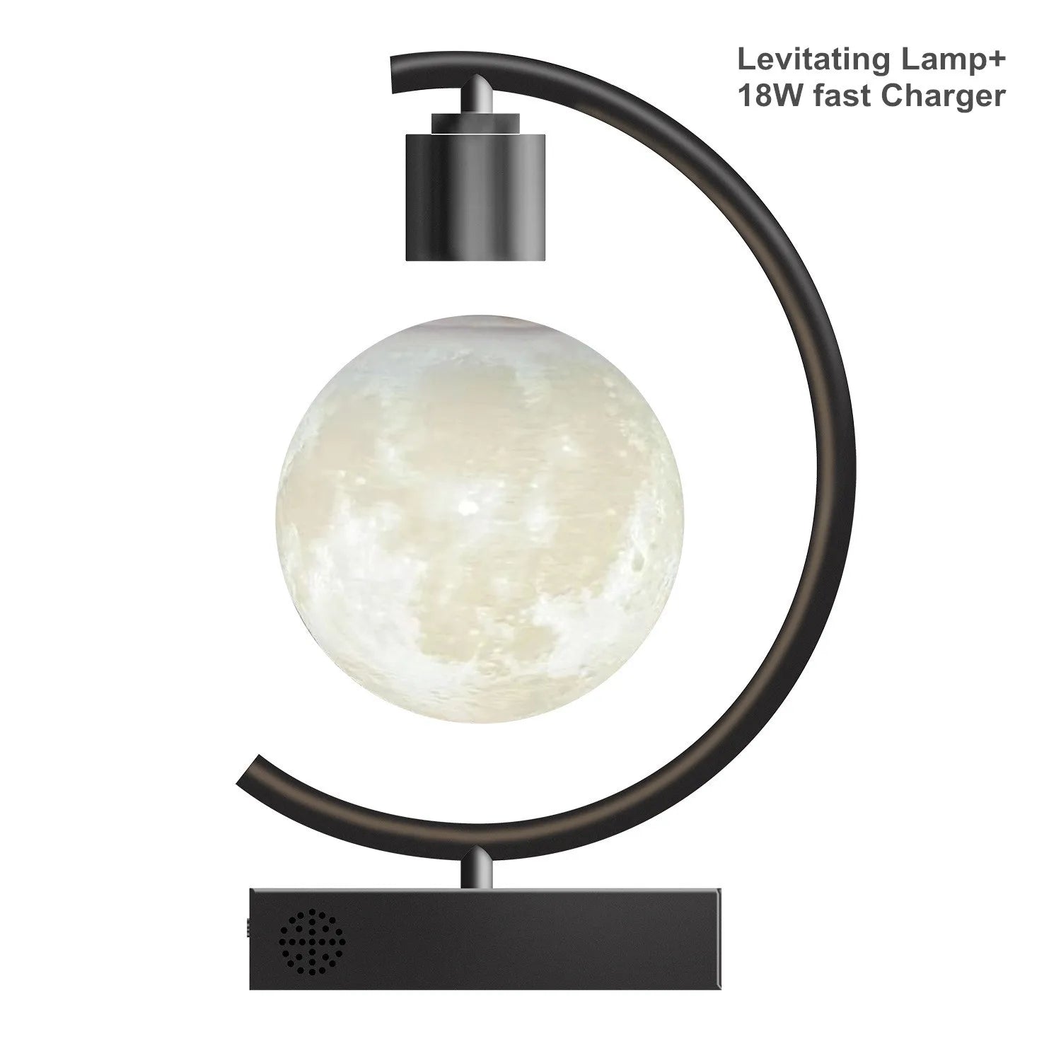 magnetic levitating moon lamp