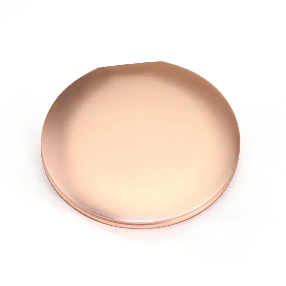 Mini Compact Makeup Mirror Hand Gold Pink Travel Small Pocket Round Foldable Portable Magnifying Vanity Mirrors Make Up Tools