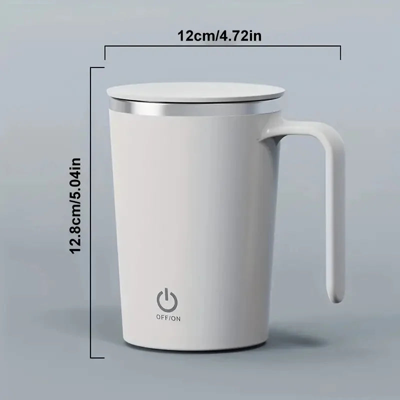 Self Mug Electric Magnetic Mixing Cup.