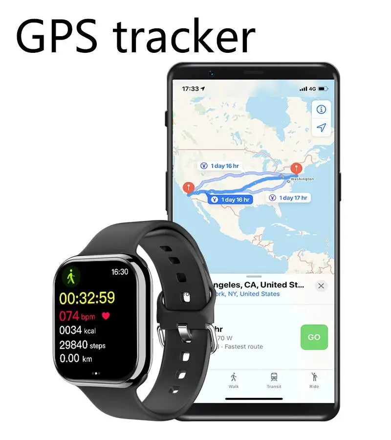 New GPS Smart Watch Men For Apple Watch Series.