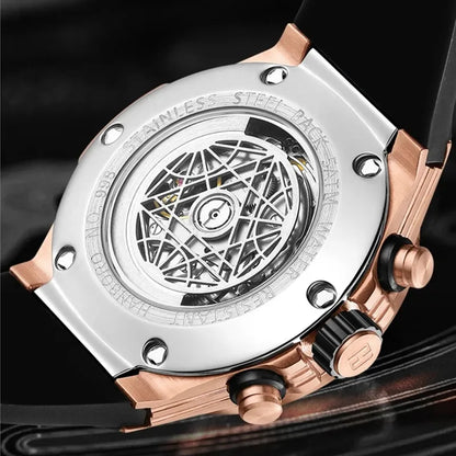 Reloj Hombre Luxury Mechanical Watches for Men Skeleton