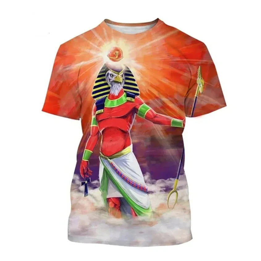 Ancient Egypt Pharaoh 3D Unisex T-Shirt.